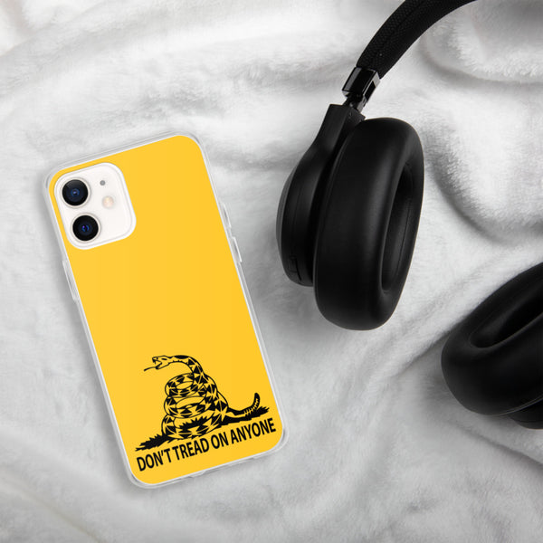 Don't Tread on Anyone iPhone Case - Proud Libertarian - Proud Libertarian