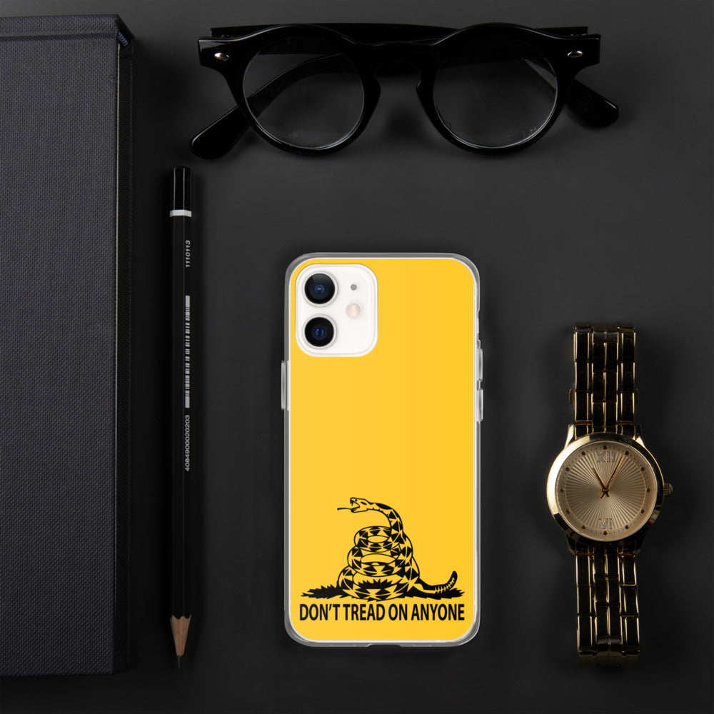 Don't Tread on Anyone iPhone Case - Proud Libertarian - Proud Libertarian