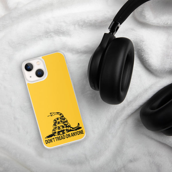 Don't Tread on Anyone iPhone Case - Proud Libertarian - Proud Libertarian