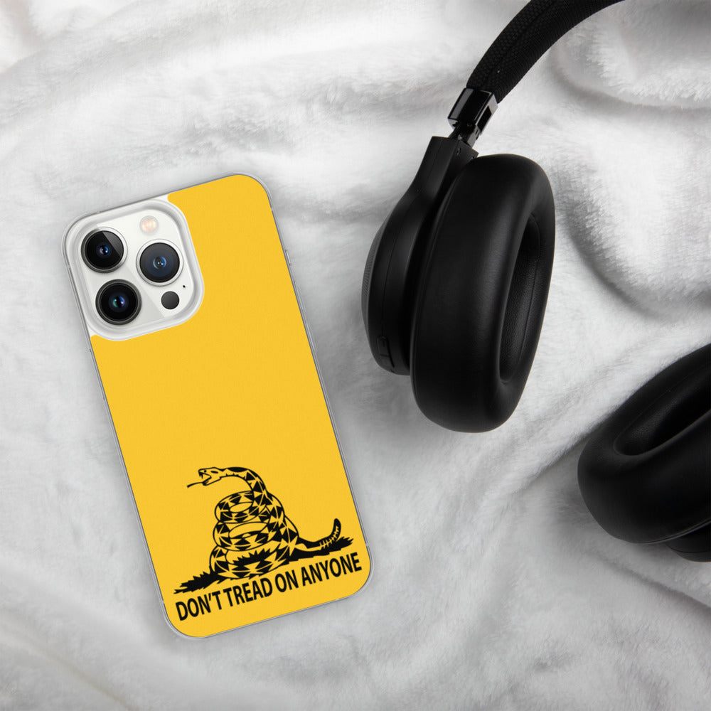 Don't Tread on Anyone iPhone Case - Proud Libertarian - Proud Libertarian