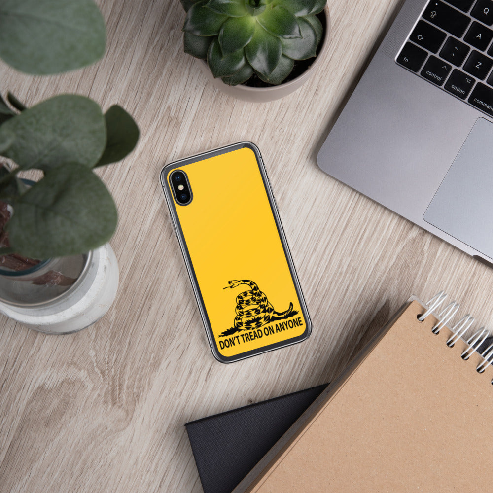 Don't Tread on Anyone iPhone Case - Proud Libertarian - Proud Libertarian