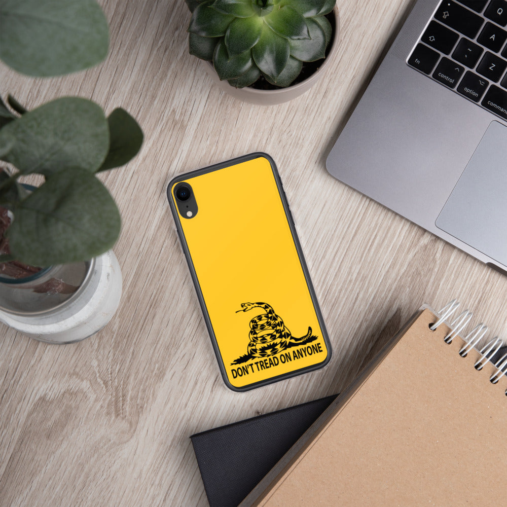 Don't Tread on Anyone iPhone Case - Proud Libertarian - Proud Libertarian