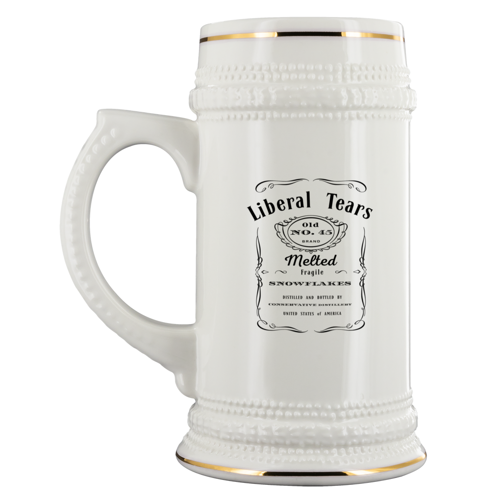 Liberal Tears Beer Stein - Proud Libertarian - Proud Libertarian