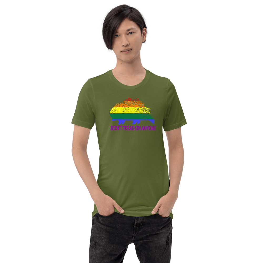 Don't Tread on Anyone LGBTQ SlimFit Unisex T-Shirt - Proud Libertarian - Proud Libertarian