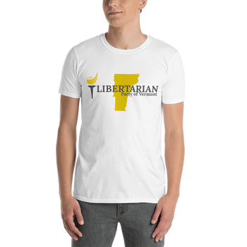 Libertarian Party of Vermont Short-Sleeve Unisex T-Shirt - Proud Libertarian - Proud Libertarian