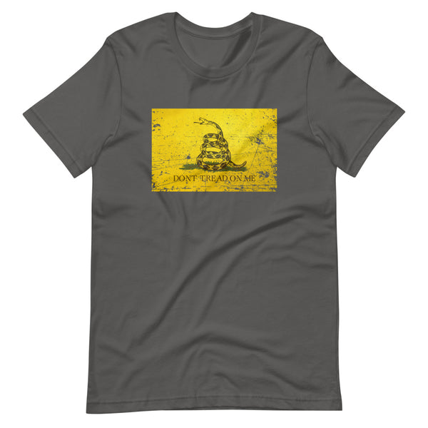 Don't Tread Distressed Short-Sleeve Unisex T-Shirt - Proud Libertarian - Libertarian Frontier