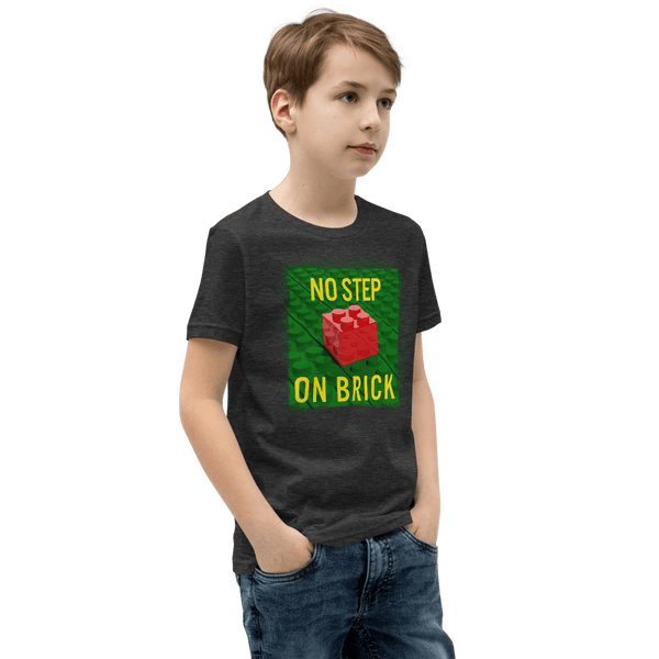 No Step on Brick (Don't Tread) Youth Short Sleeve T-Shirt - Proud Libertarian - Proud Libertarian