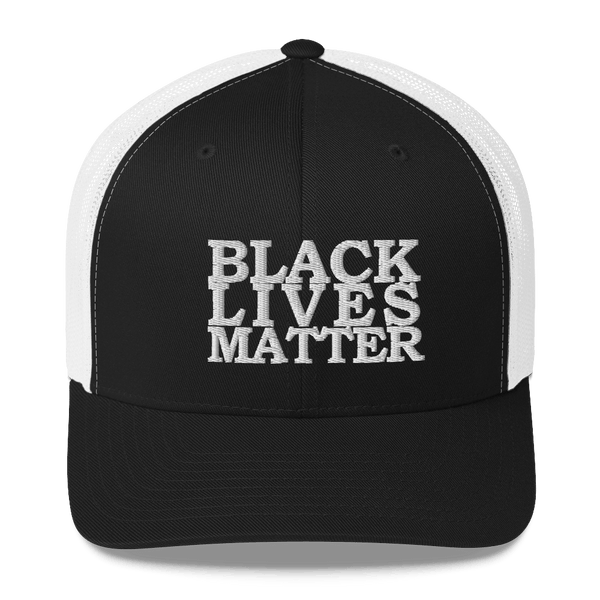 Black Lives Matter Trucker Cap - Proud Libertarian - Proud Libertarian