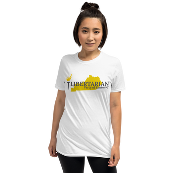 Libertarian Party of Kentucky Short-Sleeve Unisex T-Shirt - Proud Libertarian - Proud Libertarian