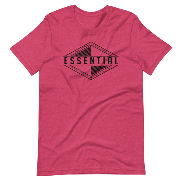 Liberty Is Essential. Short-Sleeve Unisex T-Shirt - Proud Libertarian - Pirate Smile