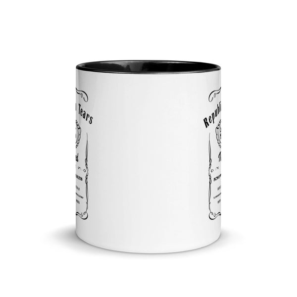 Republican Tears Mug with Color Inside - Proud Libertarian - Proud Libertarian