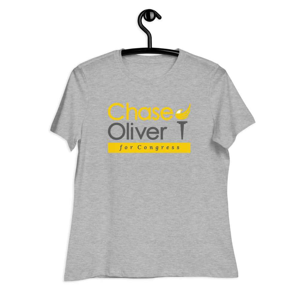 Chase Oliver for Congress Women's Relaxed T-Shirt - Proud Libertarian