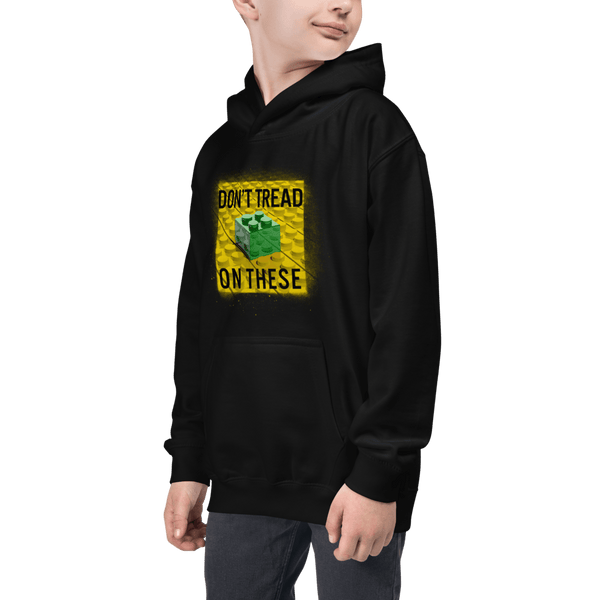 Don't Tread on These Bricks Youth Hoodie - Proud Libertarian - Proud Libertarian