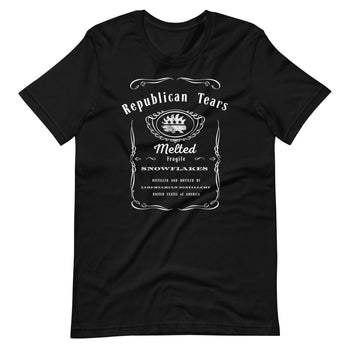 Republican tears Short-Sleeve Unisex T-Shirt - Proud Libertarian - Proud Libertarian