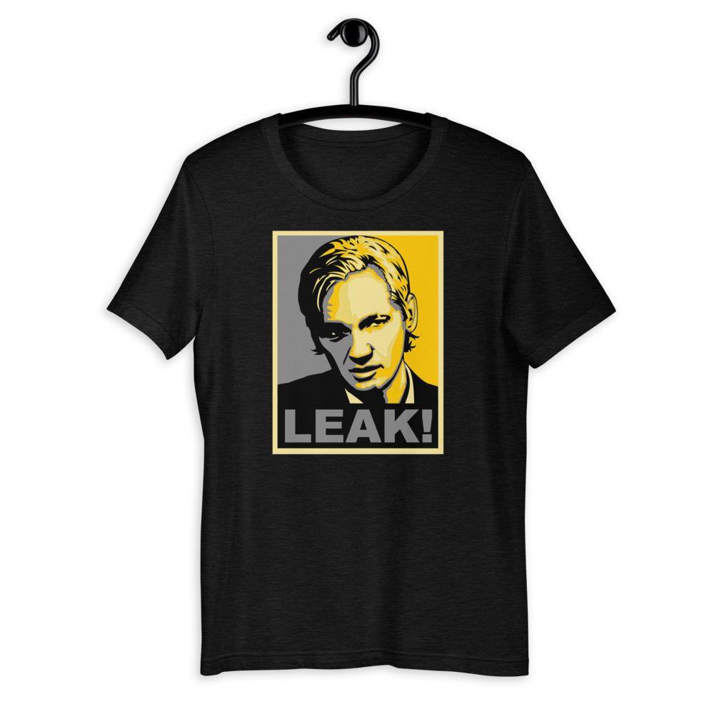 Assange Leak Short-Sleeve Unisex T-Shirt - Proud Libertarian - Libertarian Frontier