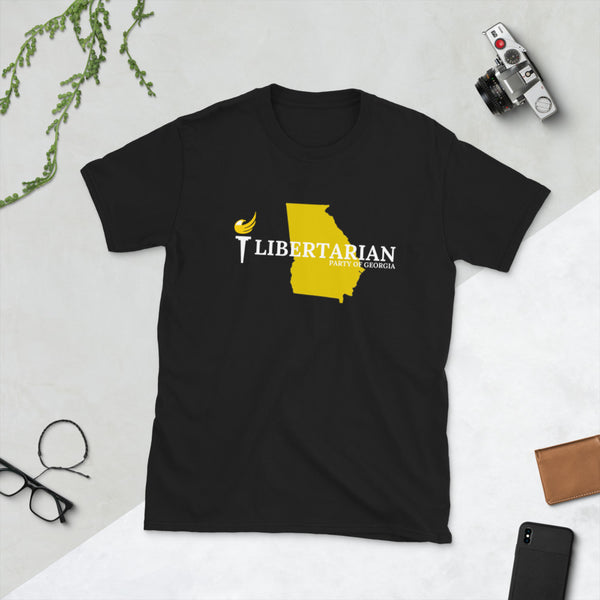 Libertarian Party of Georgia T-Shirt - Proud Libertarian - Libertarian Party of Georgia