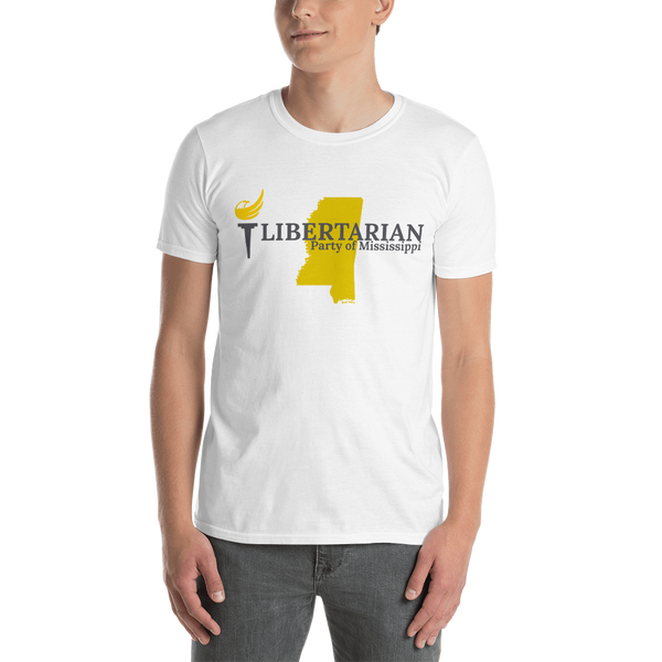 Libertarian Party of Mississippi Short-Sleeve Unisex T-Shirt - Proud Libertarian - Proud Libertarian