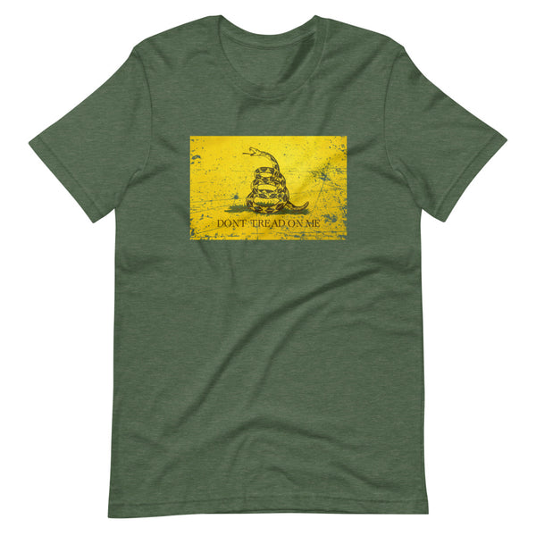 Don't Tread Distressed Short-Sleeve Unisex T-Shirt - Proud Libertarian - Libertarian Frontier