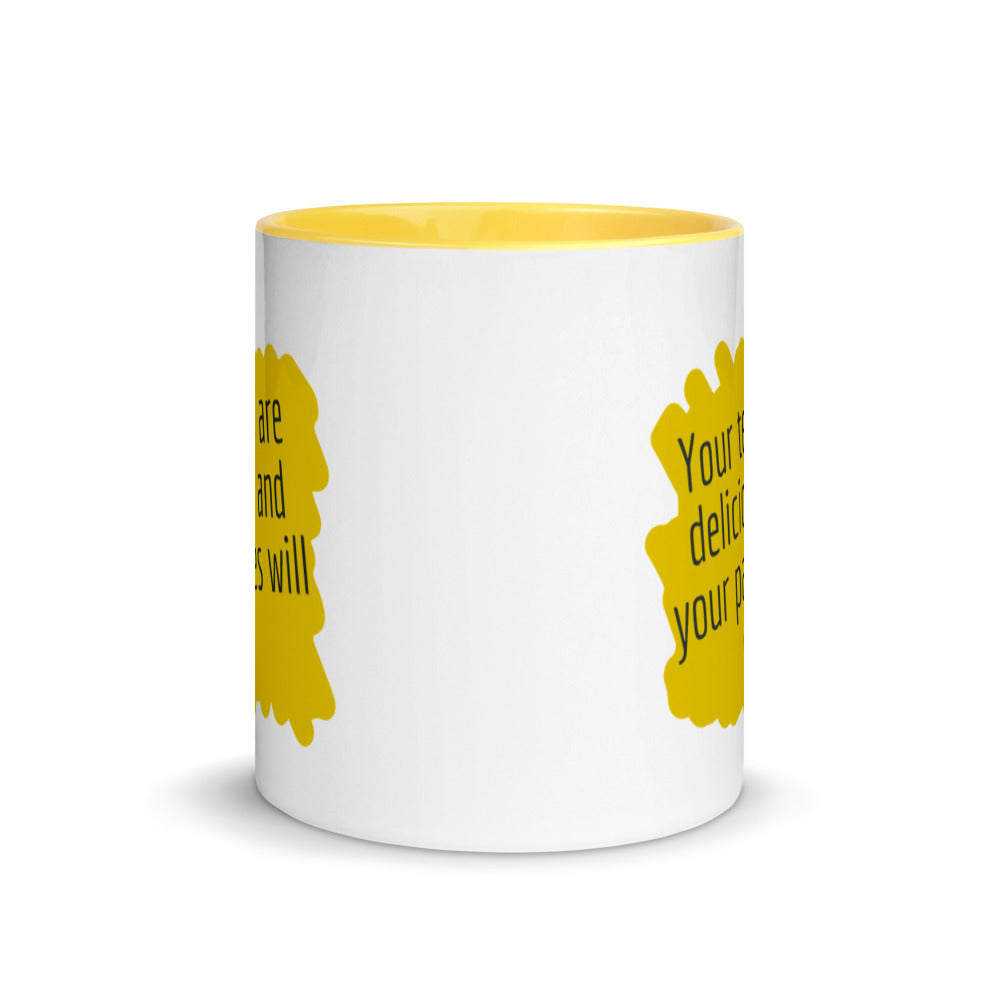 Your tears are Delicious and Your Parties will Die Mug with Color Inside - Proud Libertarian - Proud Libertarian