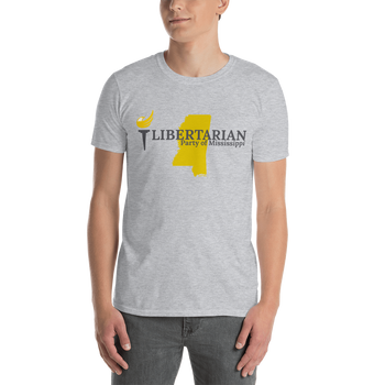 Libertarian Party of Mississippi Short-Sleeve Unisex T-Shirt - Proud Libertarian - Proud Libertarian