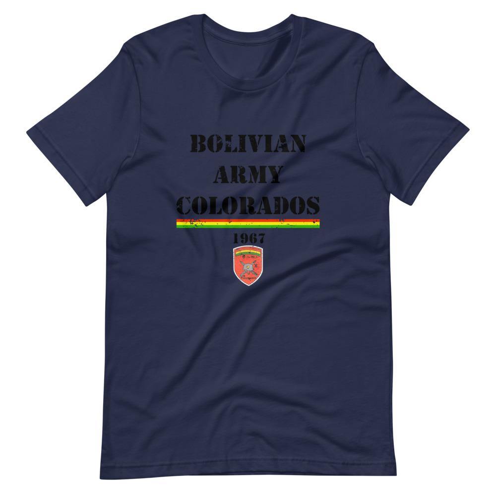 Bolivian Army 1967 Short-Sleeve Unisex T-Shirt - Proud Libertarian - Libertarian Frontier