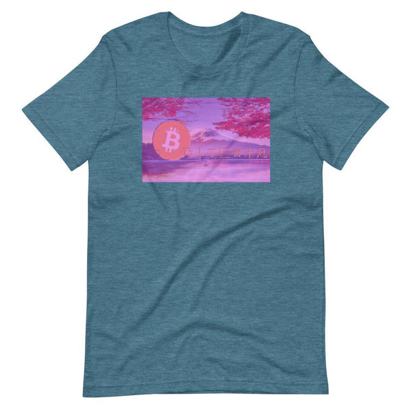 BTC wave Short-Sleeve Unisex T-Shirt - Proud Libertarian - Libertarian Frontier