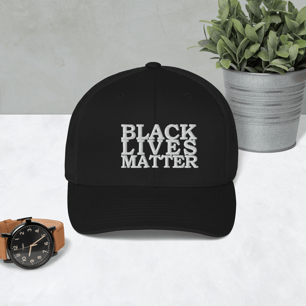 Black Lives Matter Trucker Cap - Proud Libertarian - Proud Libertarian