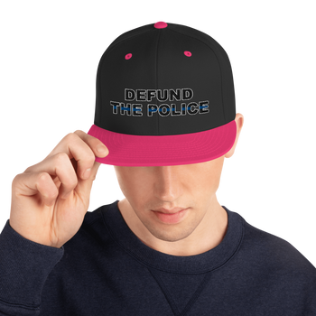 Defund the Police Snapback Hat - Proud Libertarian - Proud Libertarian