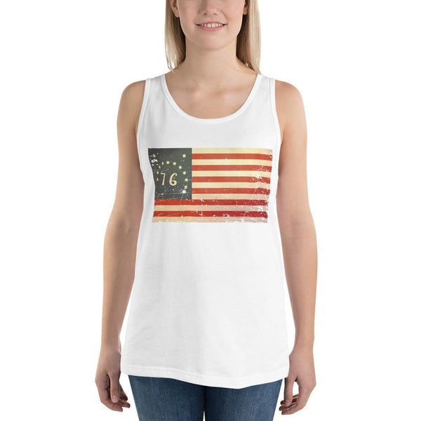 Bennington Vintage Unisex Tank Top - Proud Libertarian - Libertarian Frontier