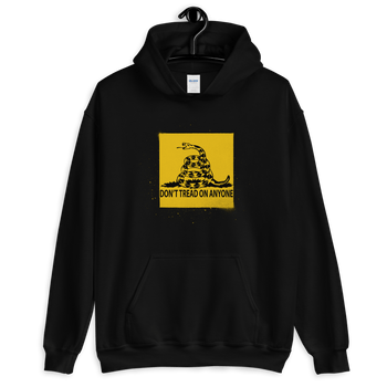 Don't tread on Anyone Unisex Hoodie - Proud Libertarian - Proud Libertarian