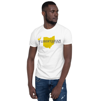 Libertarian Party of Ohio Short-Sleeve Unisex T-Shirt - Proud Libertarian - Proud Libertarian