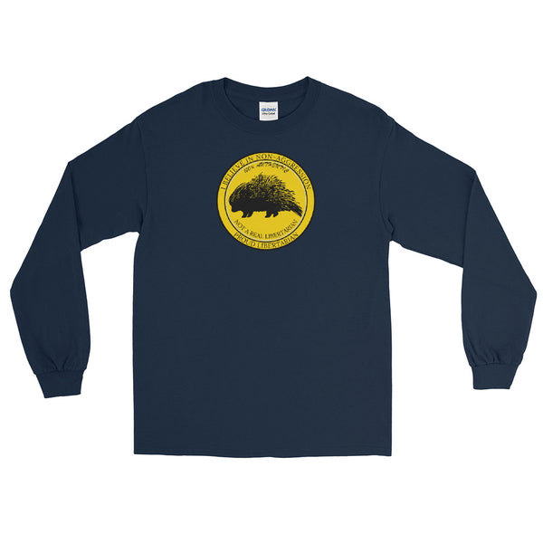 Not a Real Libertarian Long Sleeve T-Shirt - Proud Libertarian - Proud Libertarian