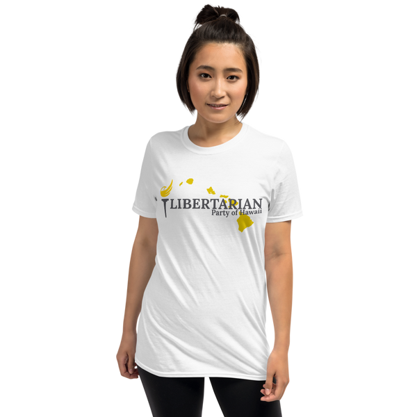 Libertarian Party of Hawaii Short-Sleeve Unisex T-Shirt - Proud Libertarian - Proud Libertarian