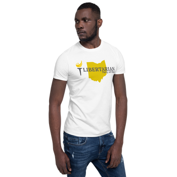 Libertarian Party of Ohio Short-Sleeve Unisex T-Shirt - Proud Libertarian - Proud Libertarian