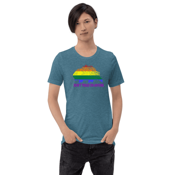 Don't Tread on Anyone LGBTQ SlimFit Unisex T-Shirt - Proud Libertarian - Proud Libertarian