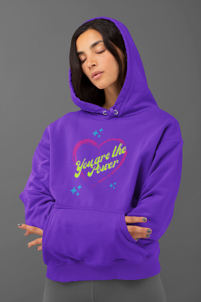 You Are the Power Valentine's Hoodie - Proud Libertarian - You Are the Power