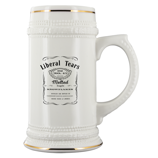 Liberal Tears Beer Stein - Proud Libertarian - Proud Libertarian