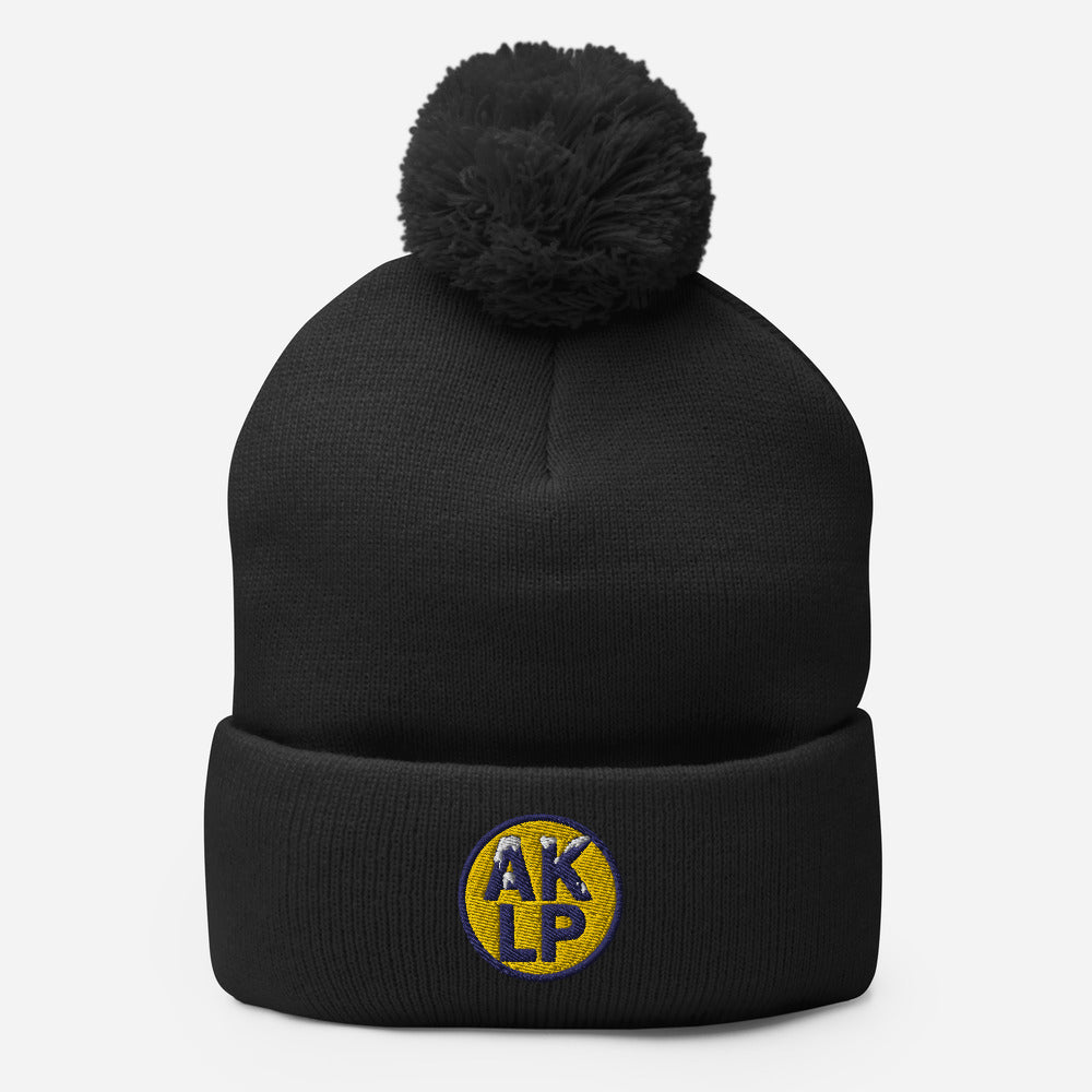 Alaska Libertarian Party Pom-Pom Beanie - Proud Libertarian - Alaska Libertarian Party