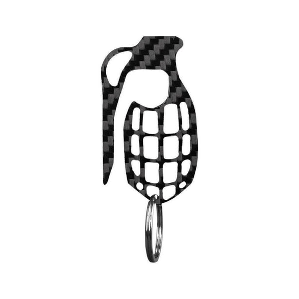 Real Carbon Fiber Grenade Shaped Key Holder [Limited Edition] - Proud Libertarian - Simply Carbon Fiber