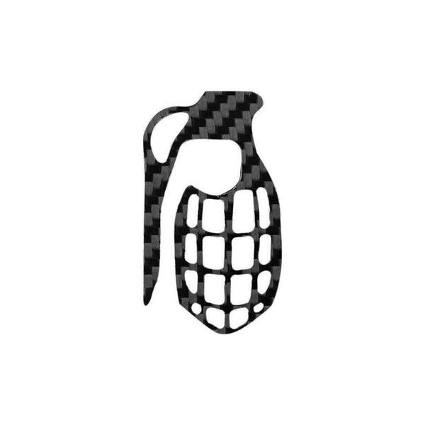 Real Carbon Fiber Grenade Shaped Key Holder [Limited Edition] - Proud Libertarian - Simply Carbon Fiber