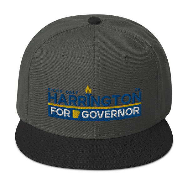 Ricky Harrington for Governor Snapback Hat - Proud Libertarian - Ricky Harrington