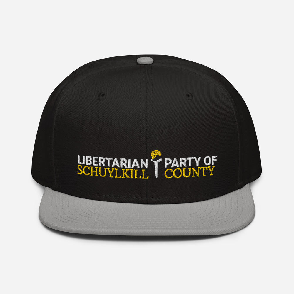 LP Porcupine - Schuylkill County, Pennsylvania Snapback Hat - Proud Libertarian - Proud Libertarian