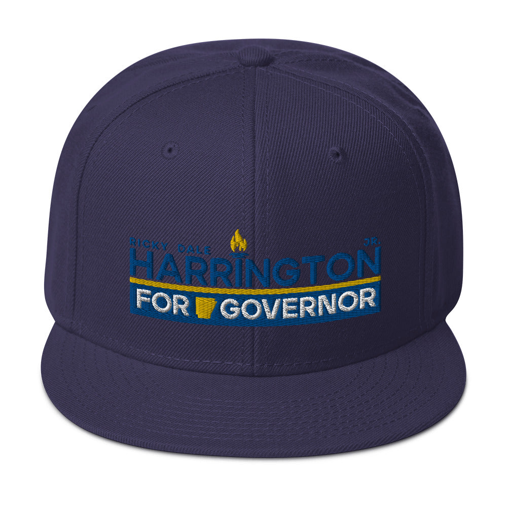 Ricky Harrington for Governor Snapback Hat - Proud Libertarian - Ricky Harrington