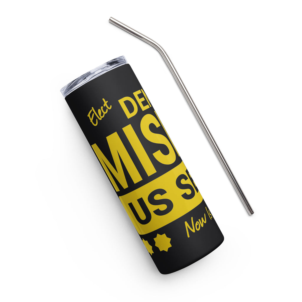 Dennis Misigoy for Senate Stainless steel tumbler - Proud Libertarian - Dennis Misigoy