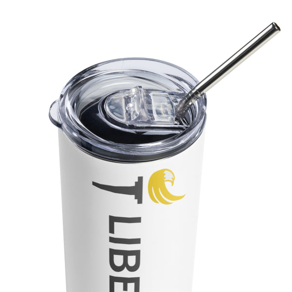 LP Alabama Stainless steel tumbler - Proud Libertarian - Libertarian Party of Alabama