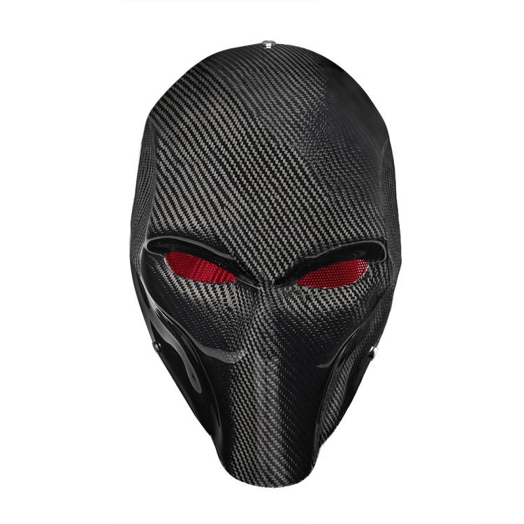 Supervillain Carbon Fiber Mask [Limited Edition] by Simply Carbon Fiber - Proud Libertarian - Simply Carbon Fiber