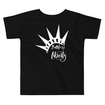 Baby Liberty Toddler Short Sleeve Tee - Proud Libertarian - Rachael Revolution