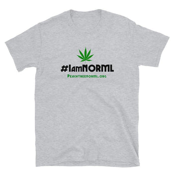 #IAmNORML Short-Sleeve Unisex T-Shirt - Proud Libertarian - Peachtree NORML