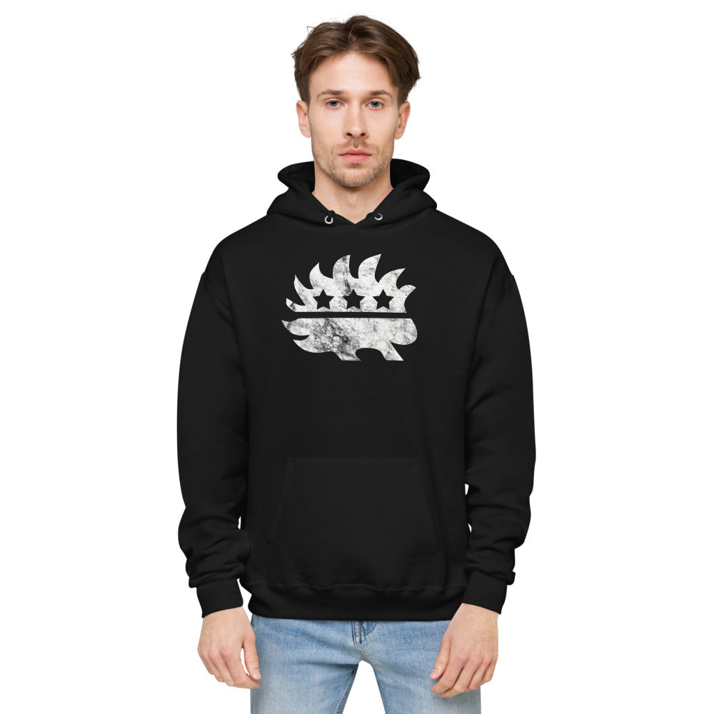 LP Porcupine - Schuylkill County, Pennsylvania Unisex fleece hoodie - Proud Libertarian - Proud Libertarian