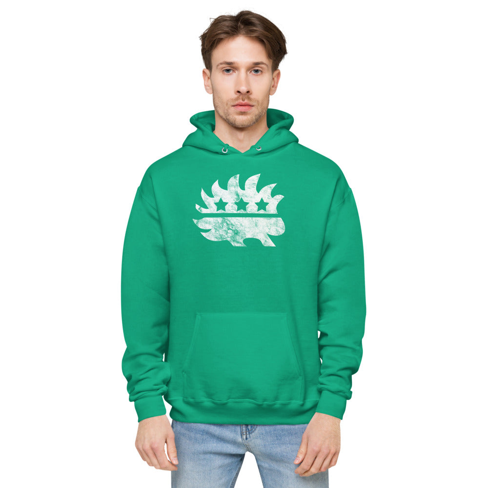 LP Porcupine - Schuylkill County, Pennsylvania Unisex fleece hoodie - Proud Libertarian - Proud Libertarian